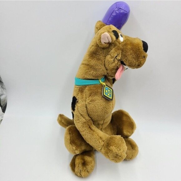 Vintage Hanna Barbera Scooby Doo Snacks Toy Plush Stuffed Animal Lot of 2 - Picture 3 of 12
